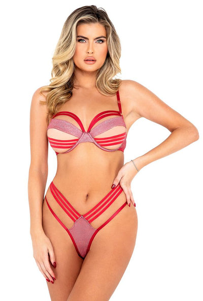 Bondage Bra Set